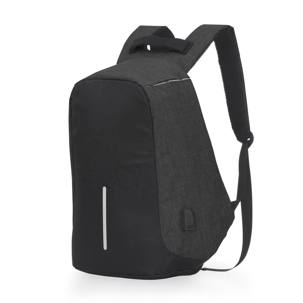 14290 Mochila Poliéster Anti-Furto USB - Imagem 1