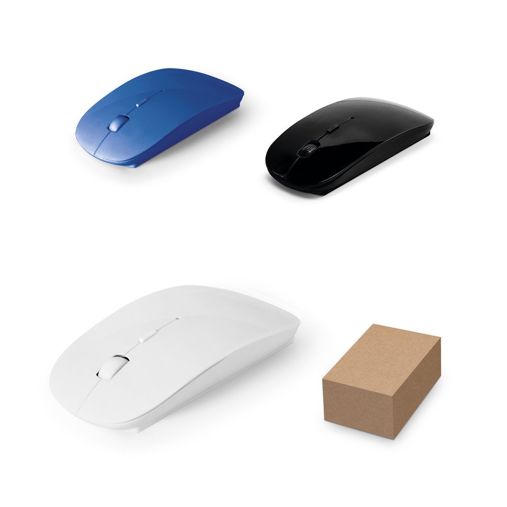 57304_set Mouse wireless 2.4G em ABS 100% reciclado - Imagem 1