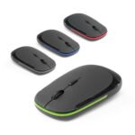 Mouse wireless 2.4G em ABS 100% reciclado