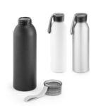 Squeeze em alumínio, com tampa em PP e tira em silicone 660 mL