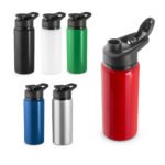 Squeeze esportiva em alumínio 100% reciclado com parede simples 660 mL