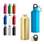 Squeeze em alumínio com mosquetão 530 mL