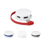 Hub USB 2.0 em ABS com 4 portas