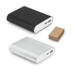 Bateria portátil em alumínio e bateria de lítio (8.000 mAh)