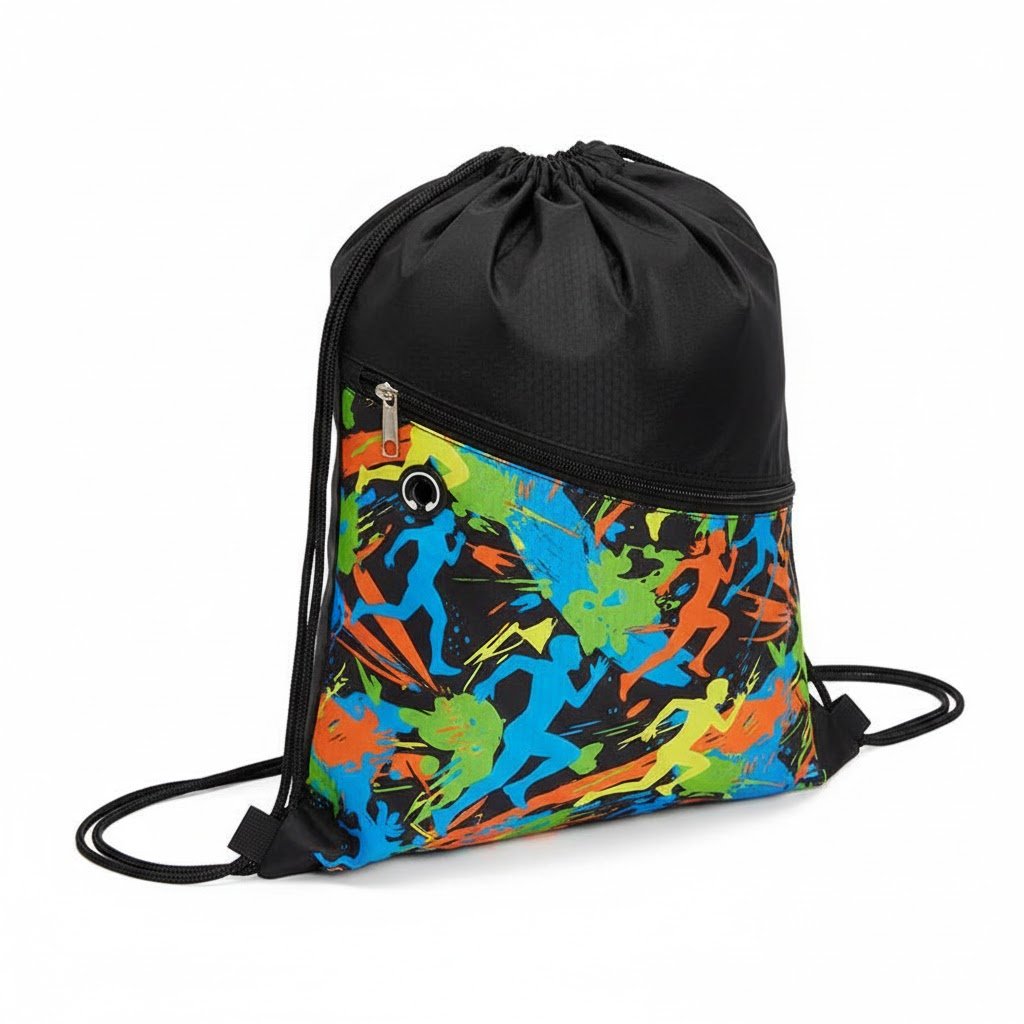 unnamed (1) Sacochila com bolso estampado - Imagem 1